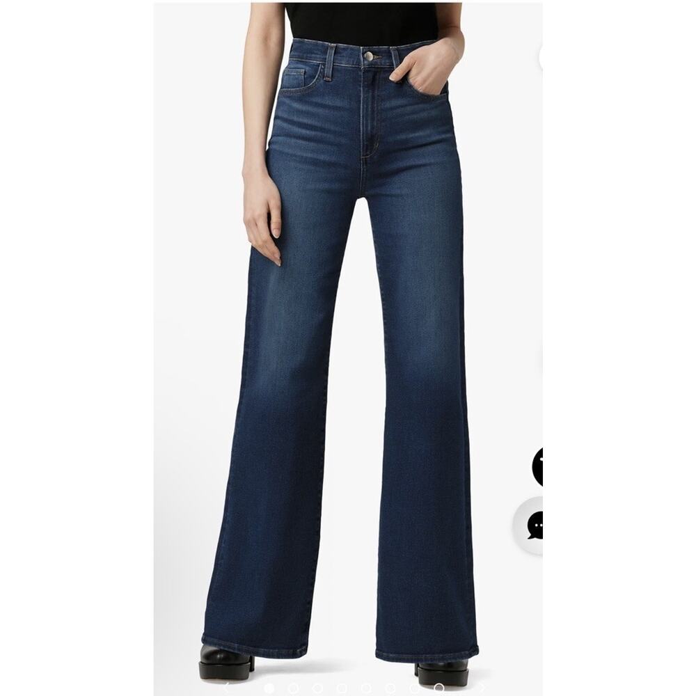 Joe's The MIA High Rise Wide Leg In Exhale Sz 24 Stretch NWT $218